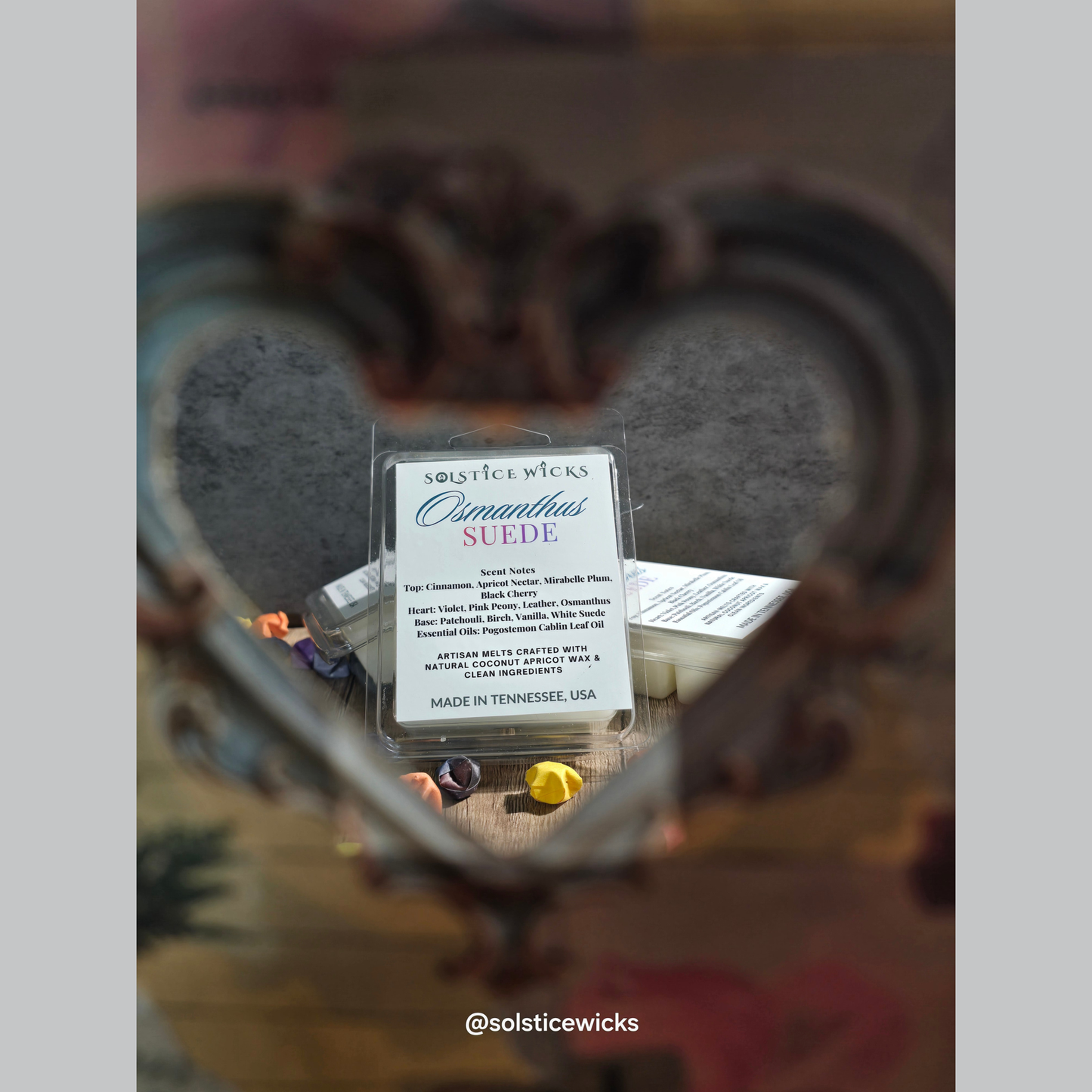 Osmanthus & Suede Wax Melt