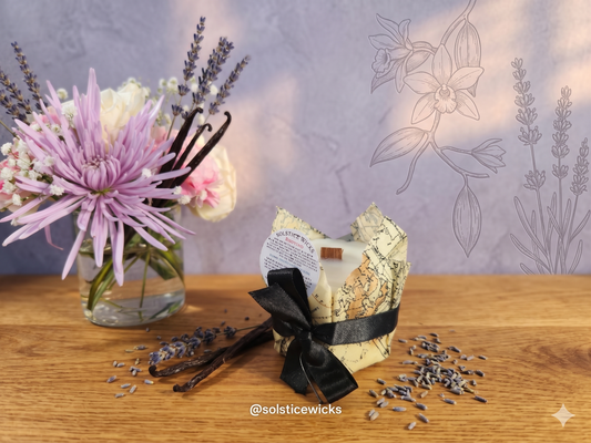 Lavender Vanilla Candle Refill