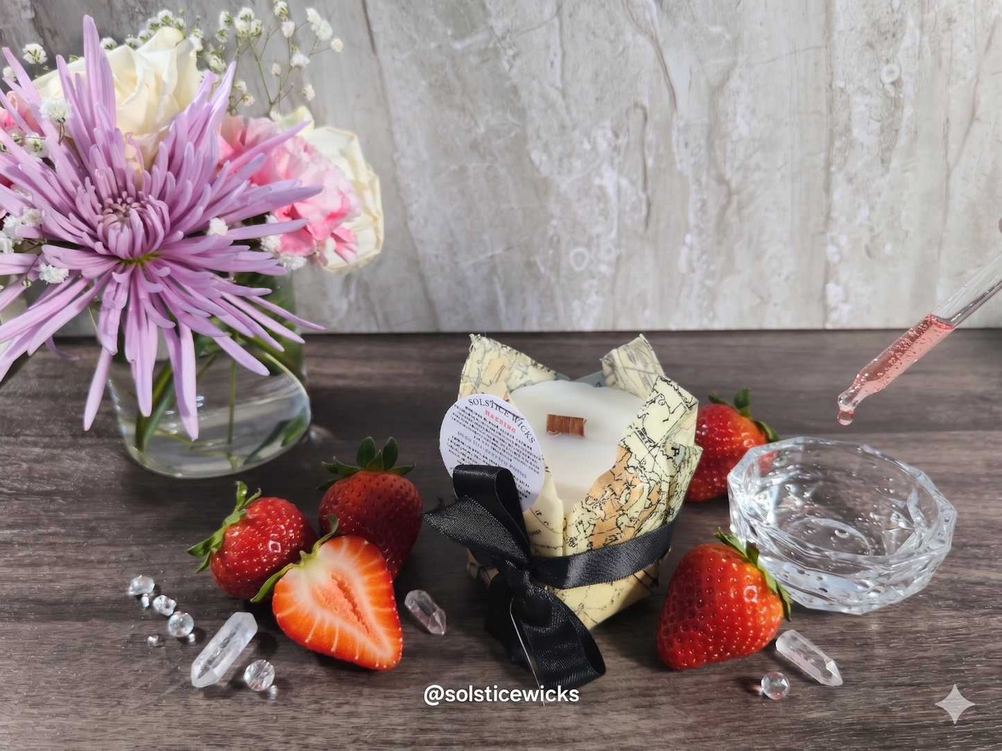 Sparkling Strawberry Candle Refill