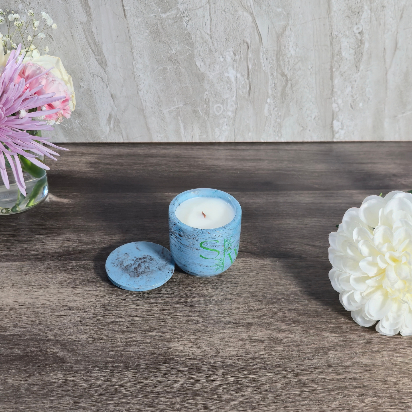 Blue Chamomile Candle