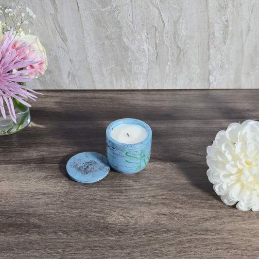 Blue Chamomile Candle