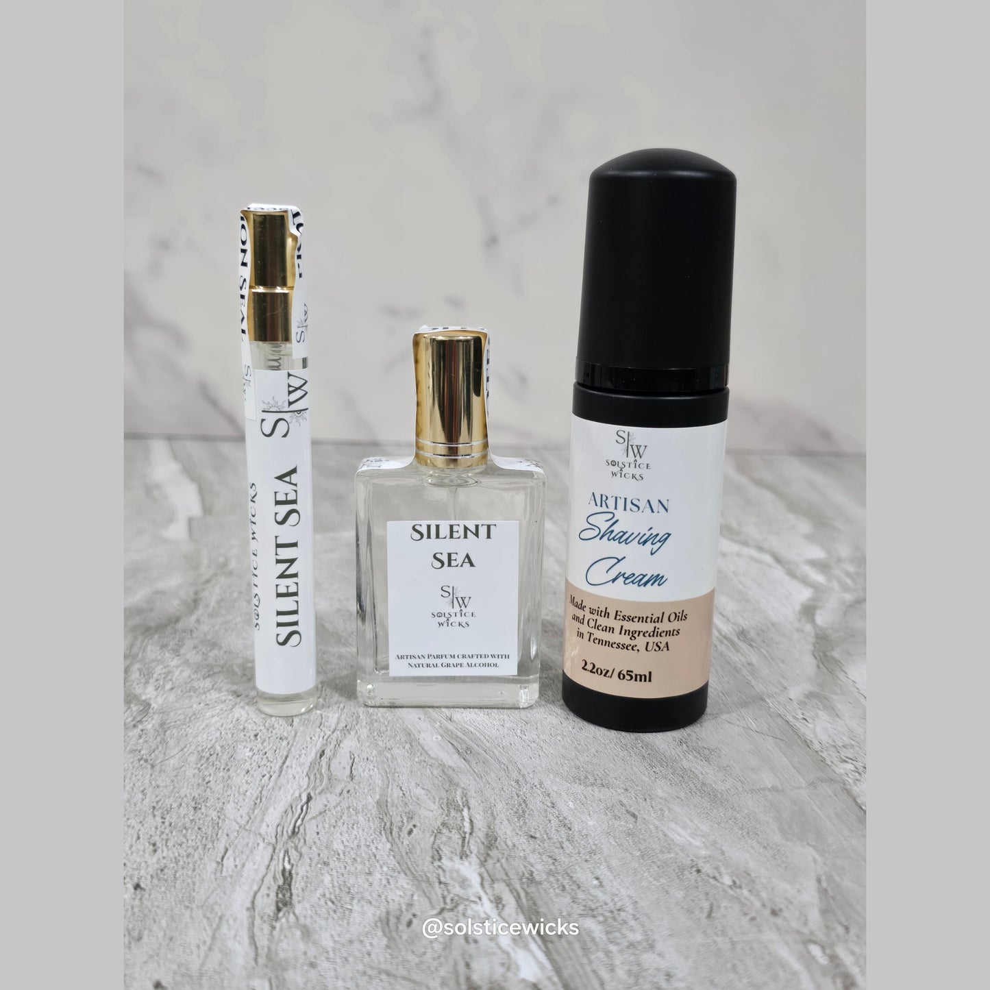 The Complete Grooming Collection: Shaving Cream & Duo Parfum Set