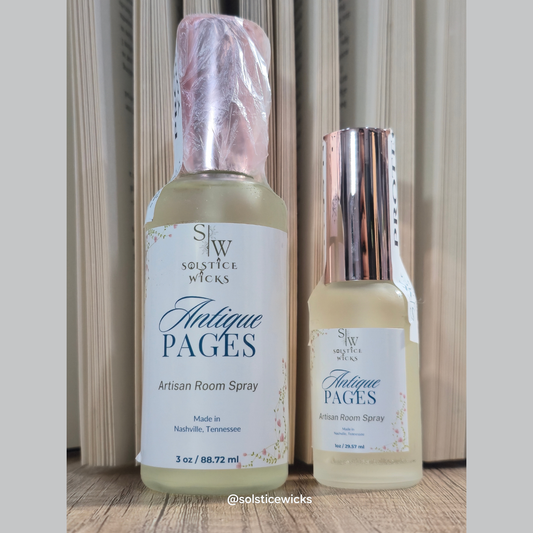 Room Spray Antique Pages