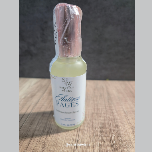 Room Spray Antique Pages