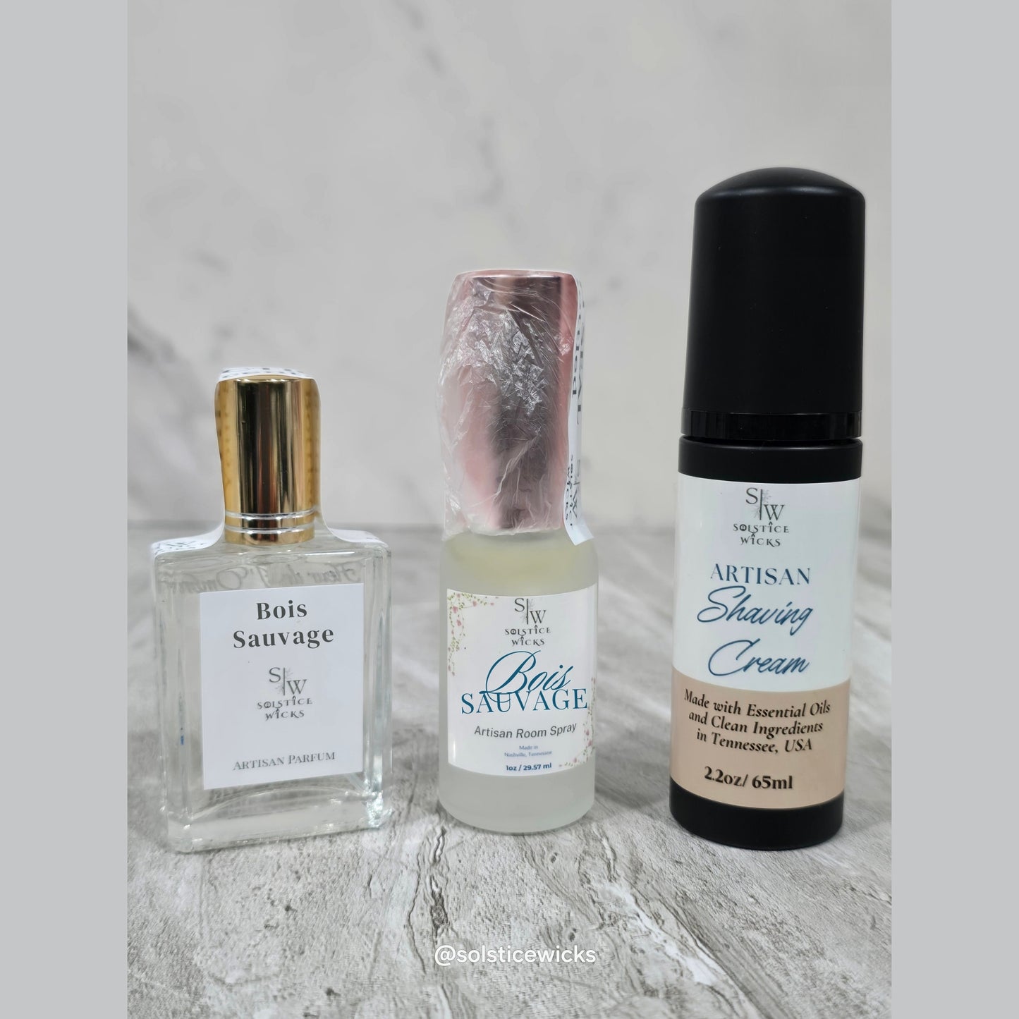 The Signature Home & Body Collection: Shave, Parfum & Room Spray Set