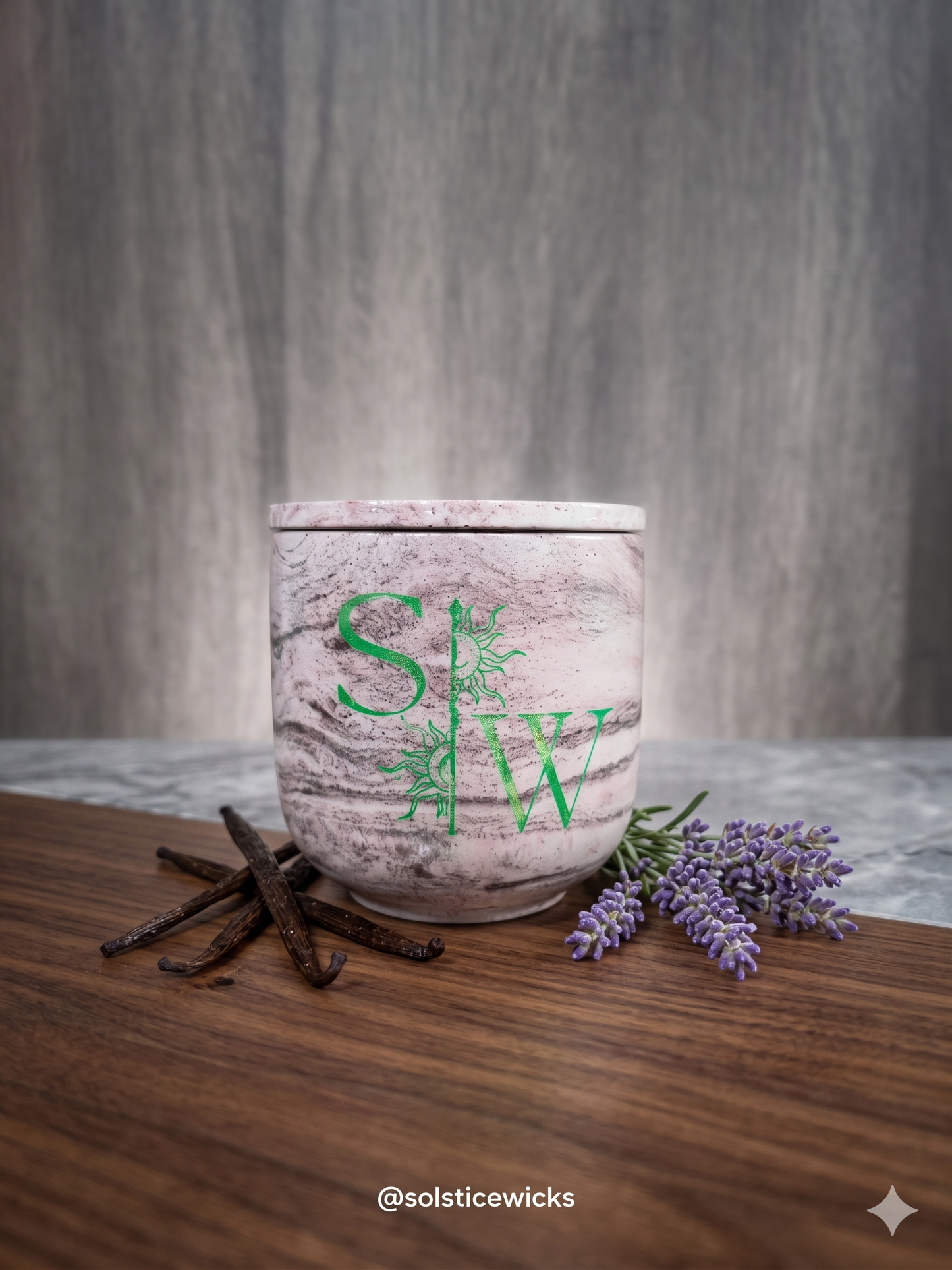 Lavender Vanilla Candle