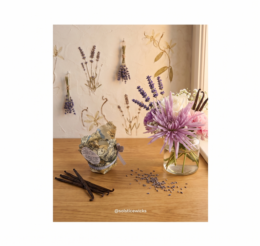 Lavender Vanilla Candle Refill