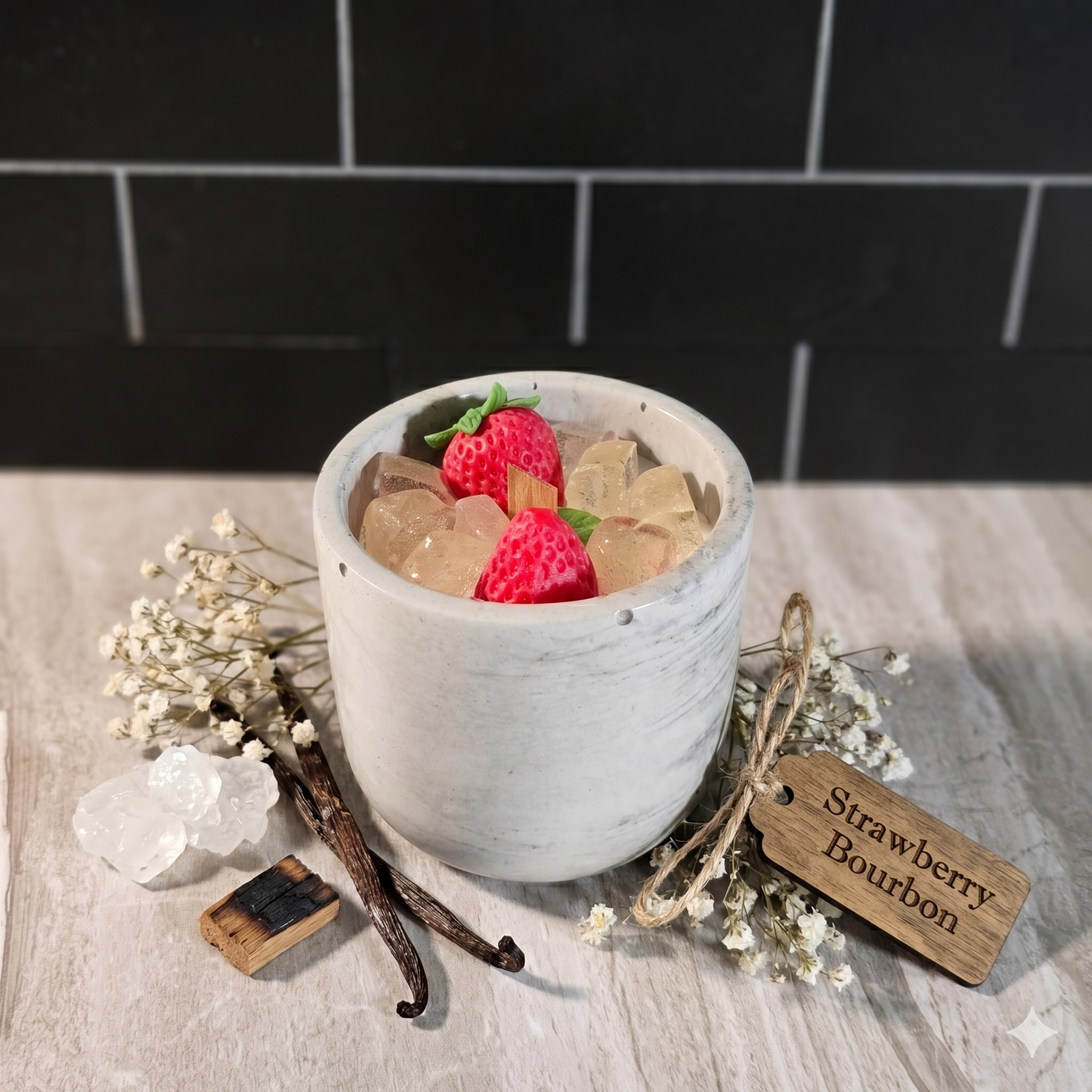 Strawberry Bourbon Candle