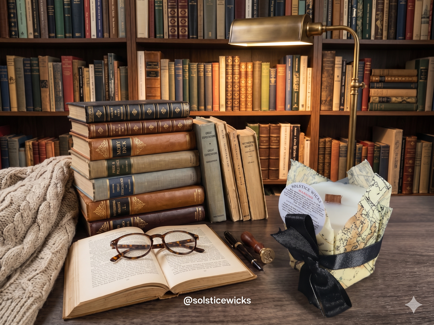 Book Junkie Candle Refill