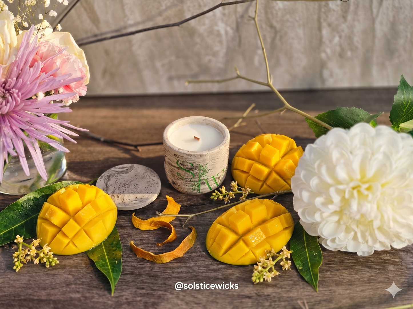 Tropical Sunset Candle