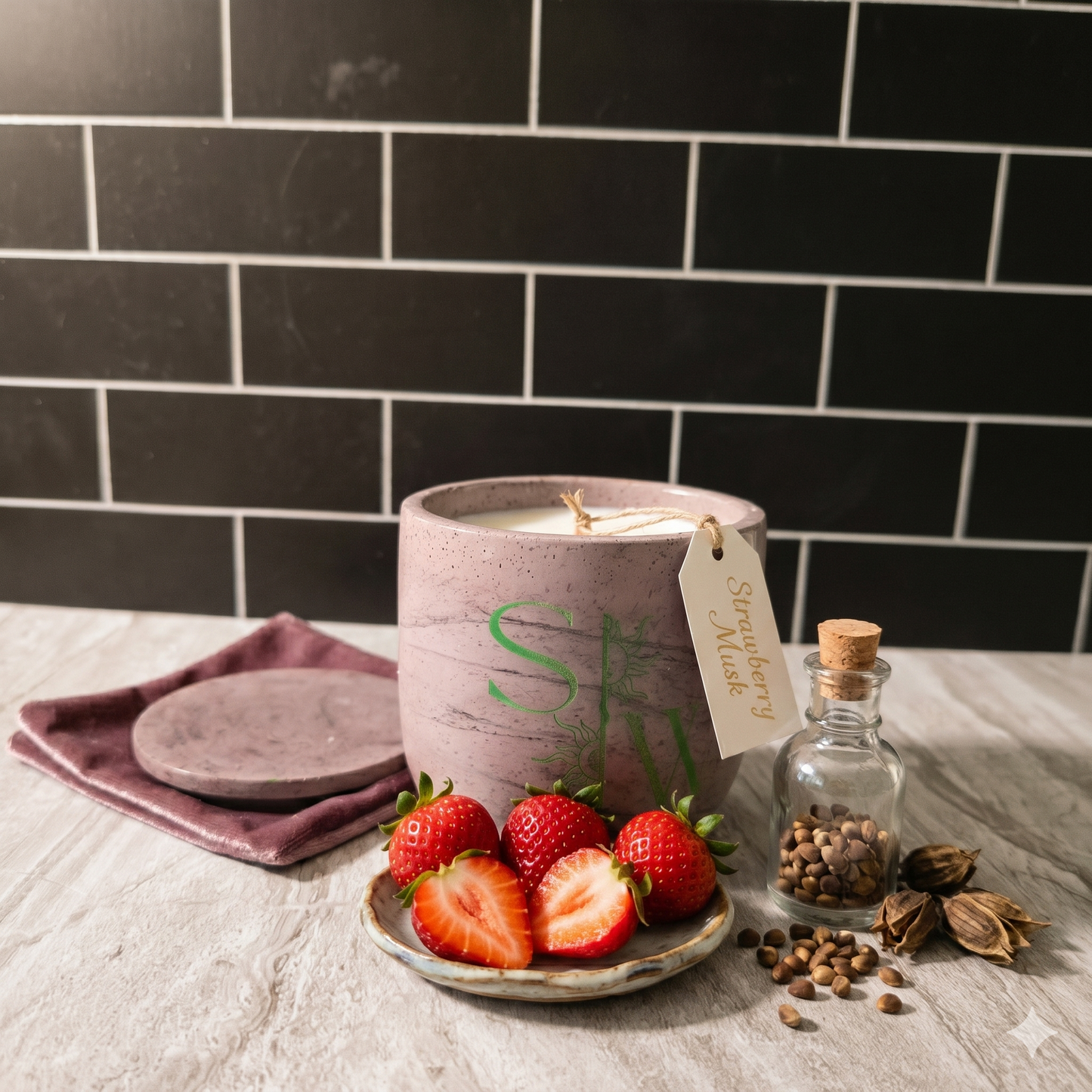 Strawberry Musk Candle