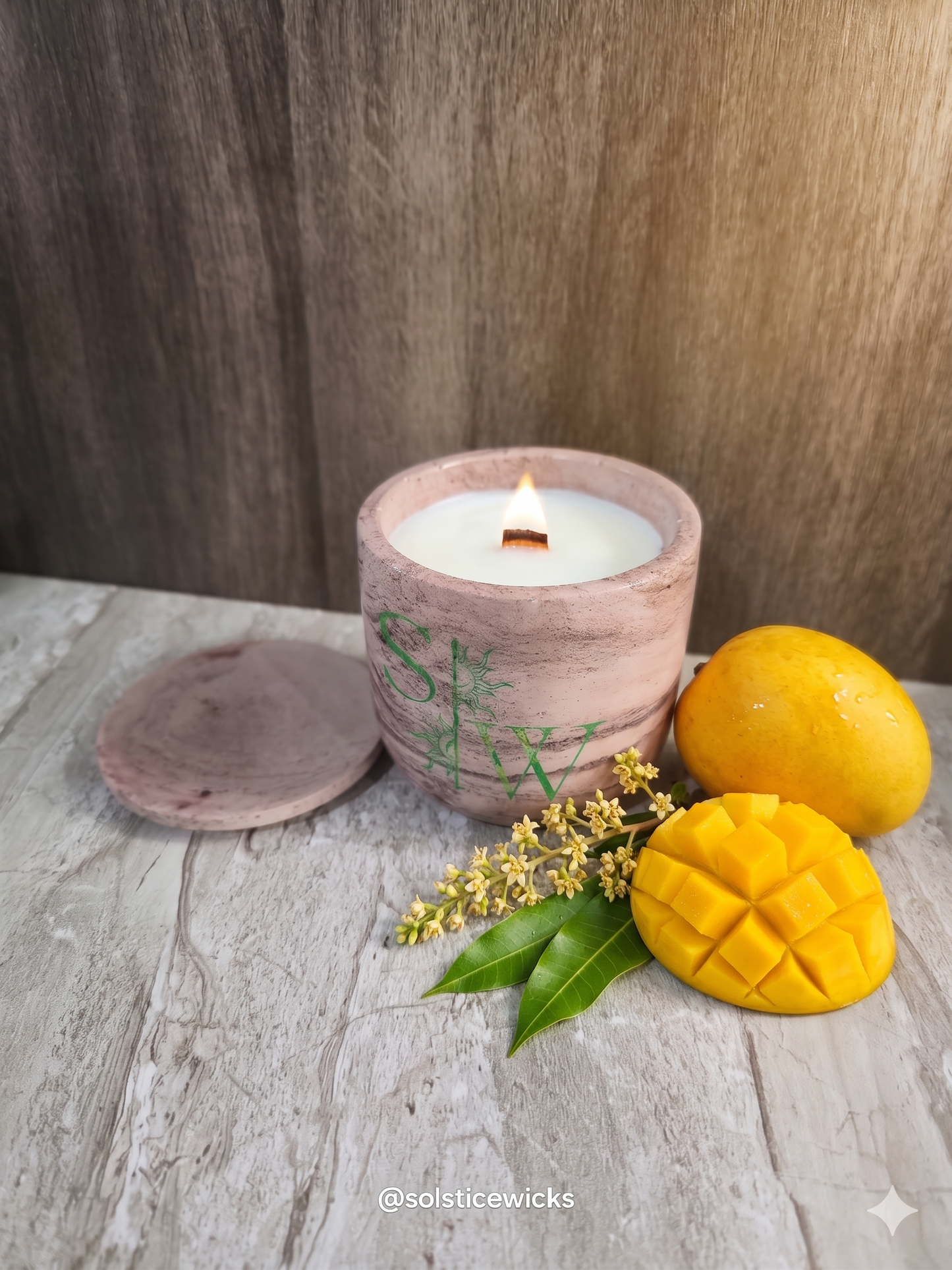 Tropical Sunset Candle