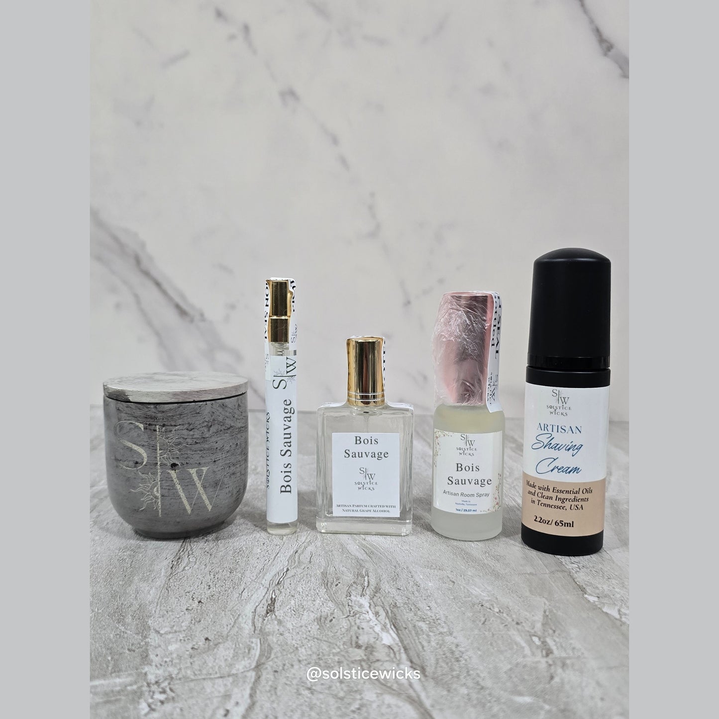 The Master Collection: 5-Piece Grooming & Home Fragrance Set