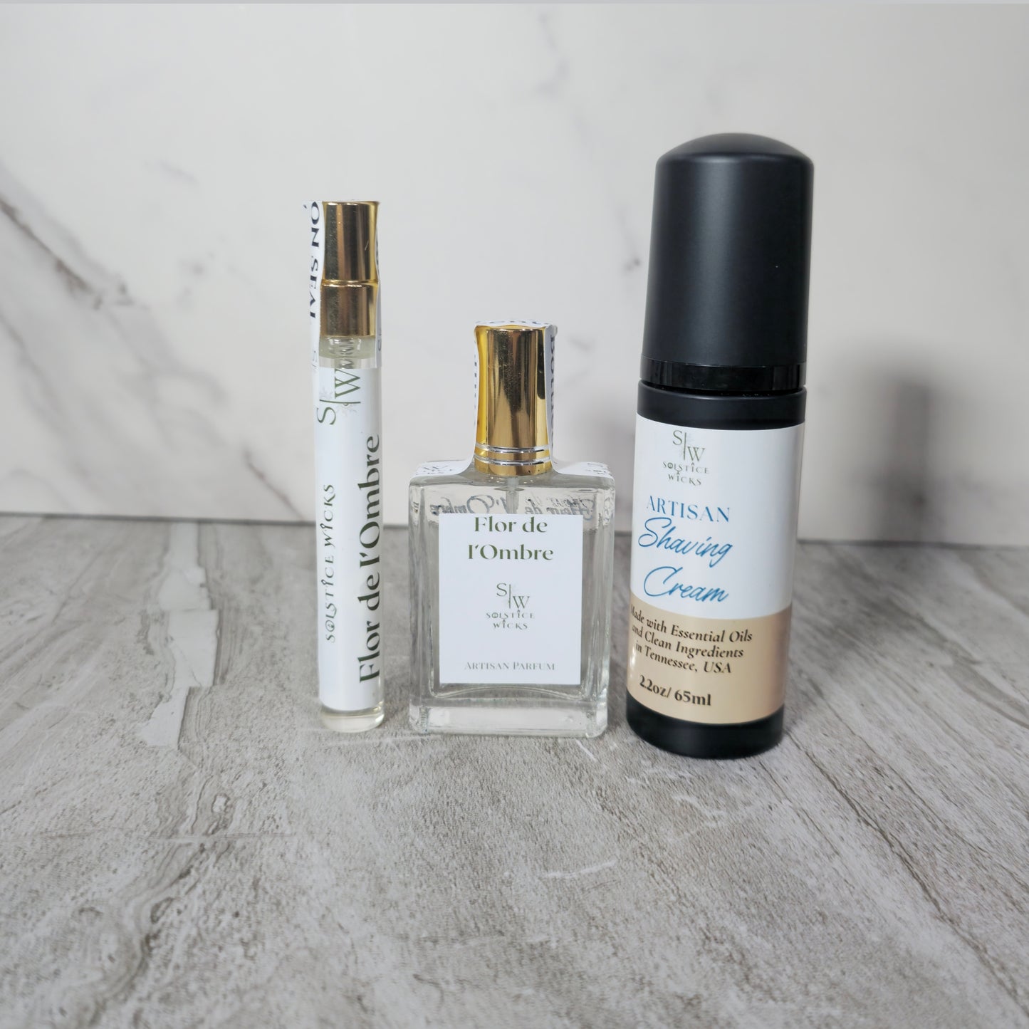 The Complete Grooming Collection: Shaving Cream & Duo Parfum Set